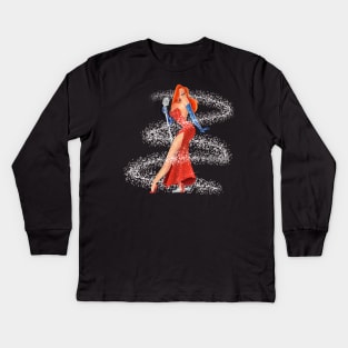 ✨Jessica rabbit ✨ Kids Long Sleeve T-Shirt